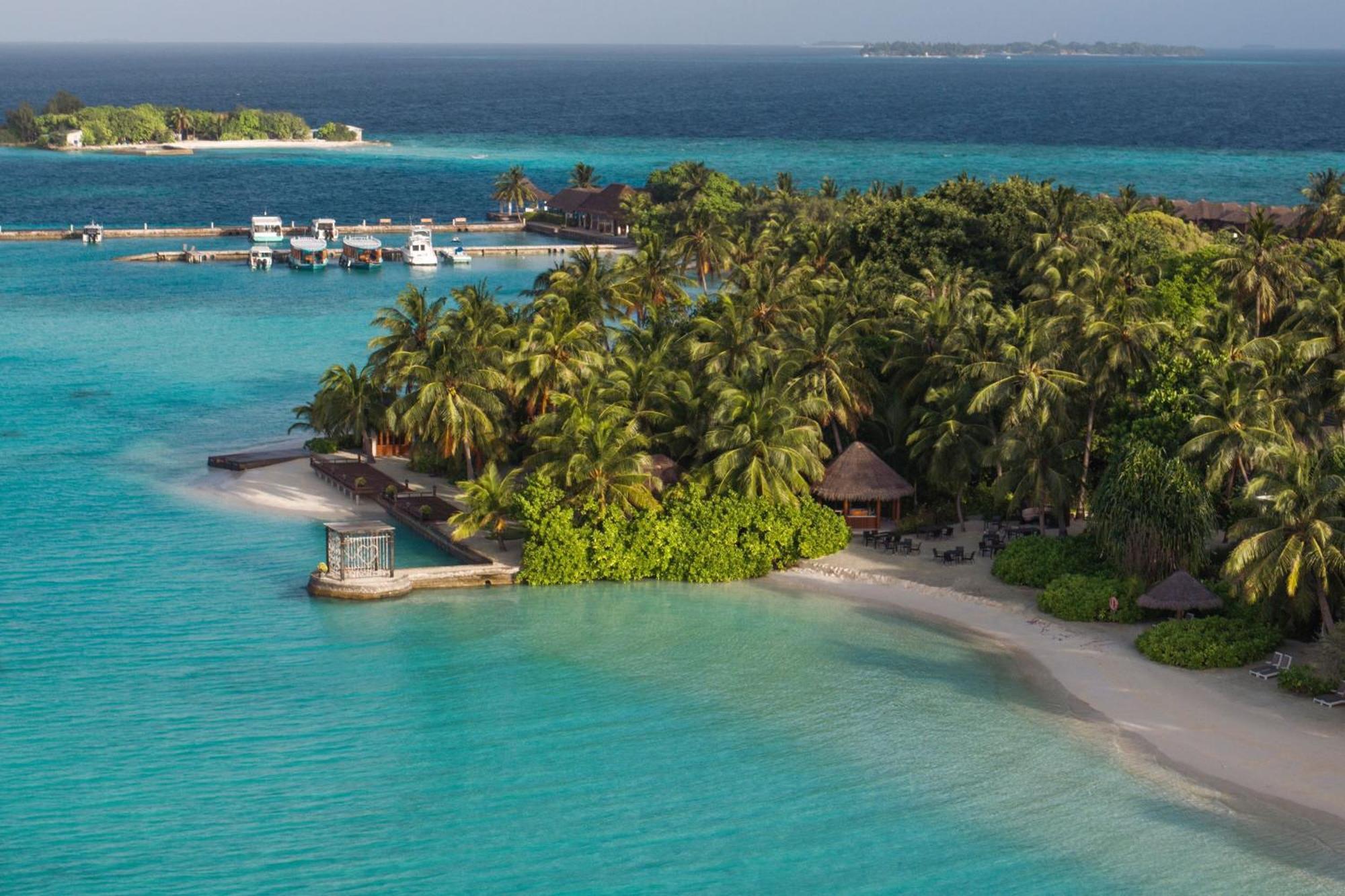 Sheraton Maldives Full Moon Resort & Spa Hulhumale Exterior foto