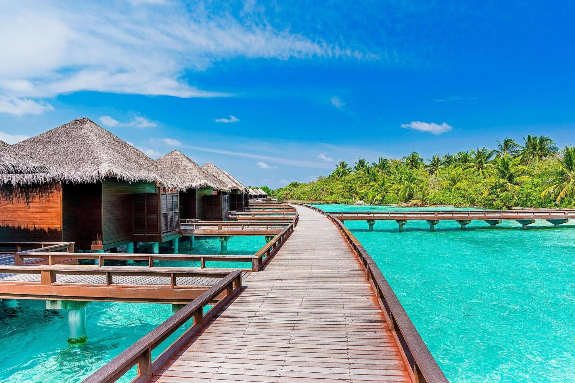 Sheraton Maldives Full Moon Resort & Spa Hulhumale Exterior foto
