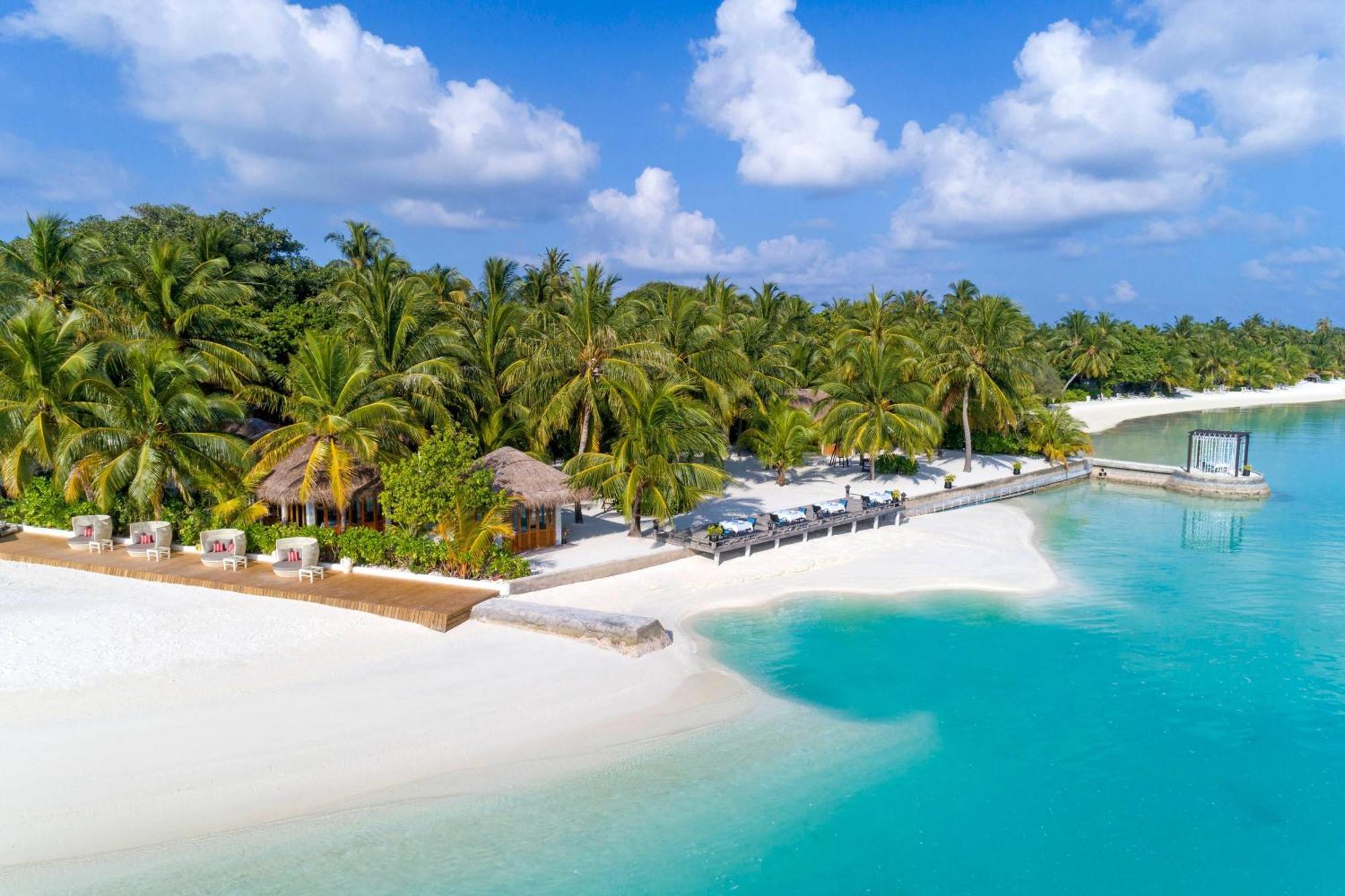 Sheraton Maldives Full Moon Resort & Spa Hulhumale Exterior foto