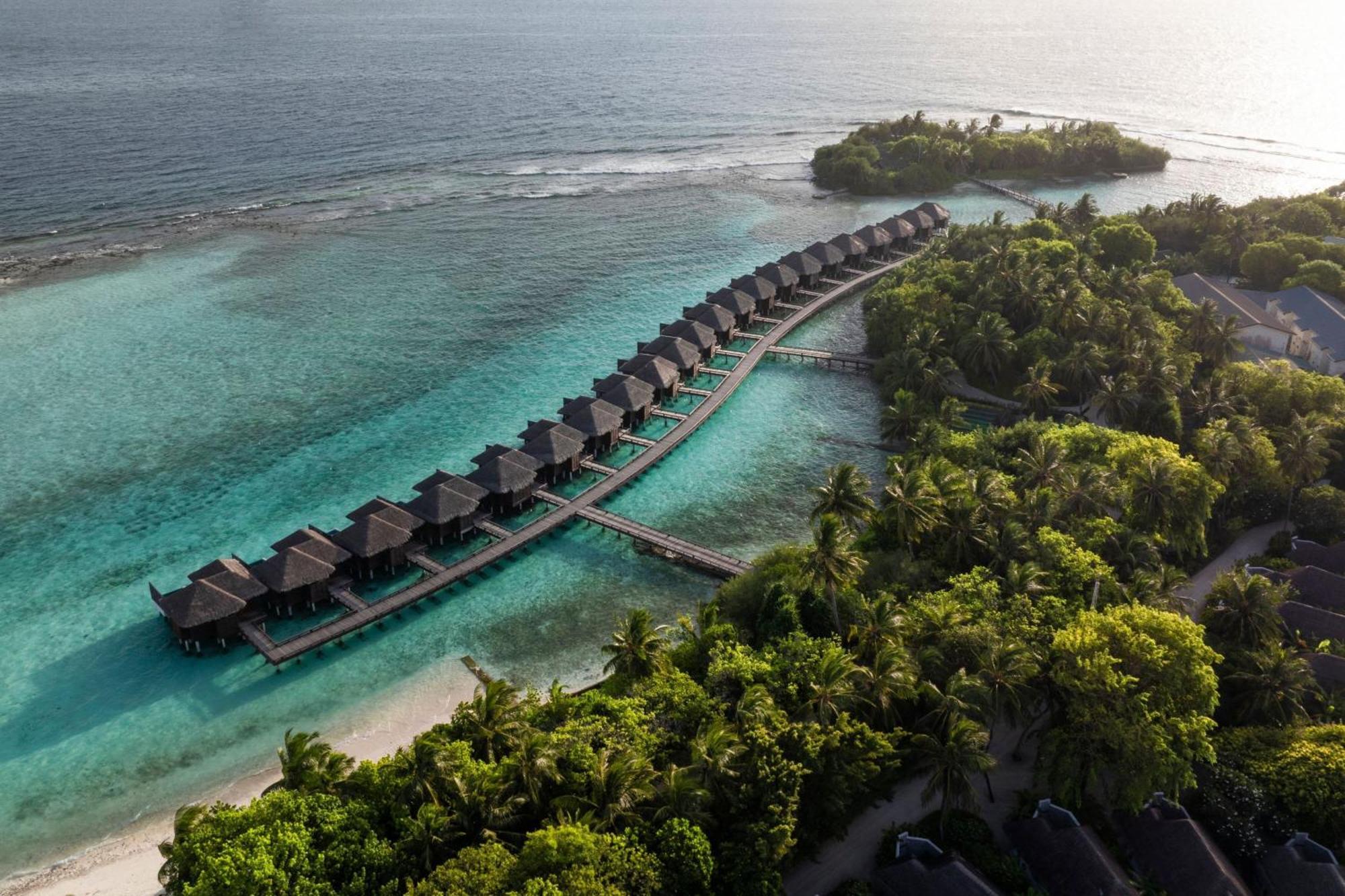 Sheraton Maldives Full Moon Resort & Spa Hulhumale Exterior foto