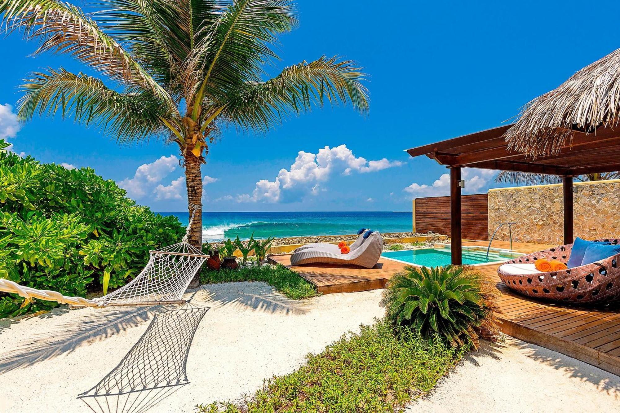 Sheraton Maldives Full Moon Resort & Spa Hulhumale Exterior foto