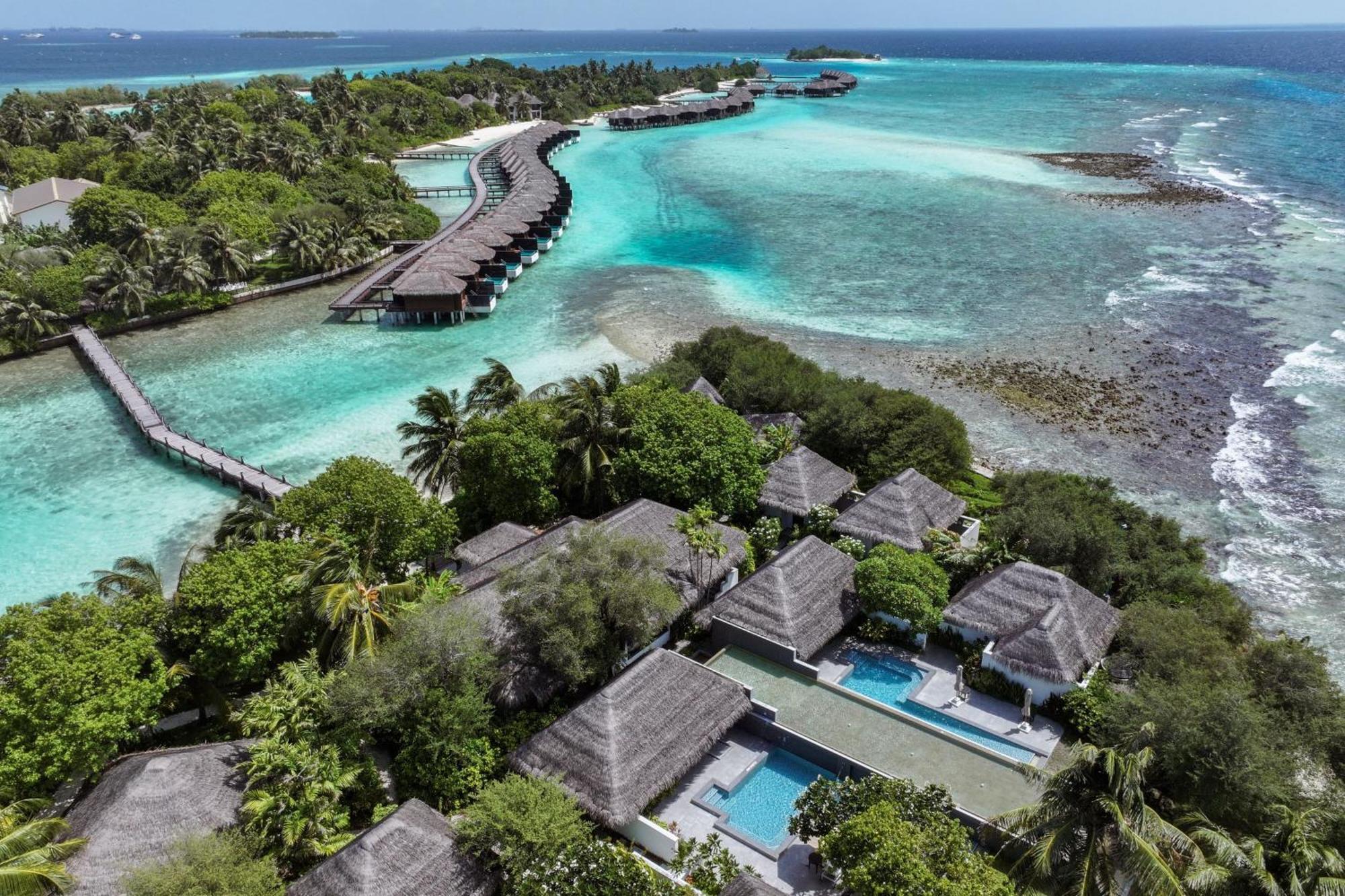 Sheraton Maldives Full Moon Resort & Spa Hulhumale Exterior foto