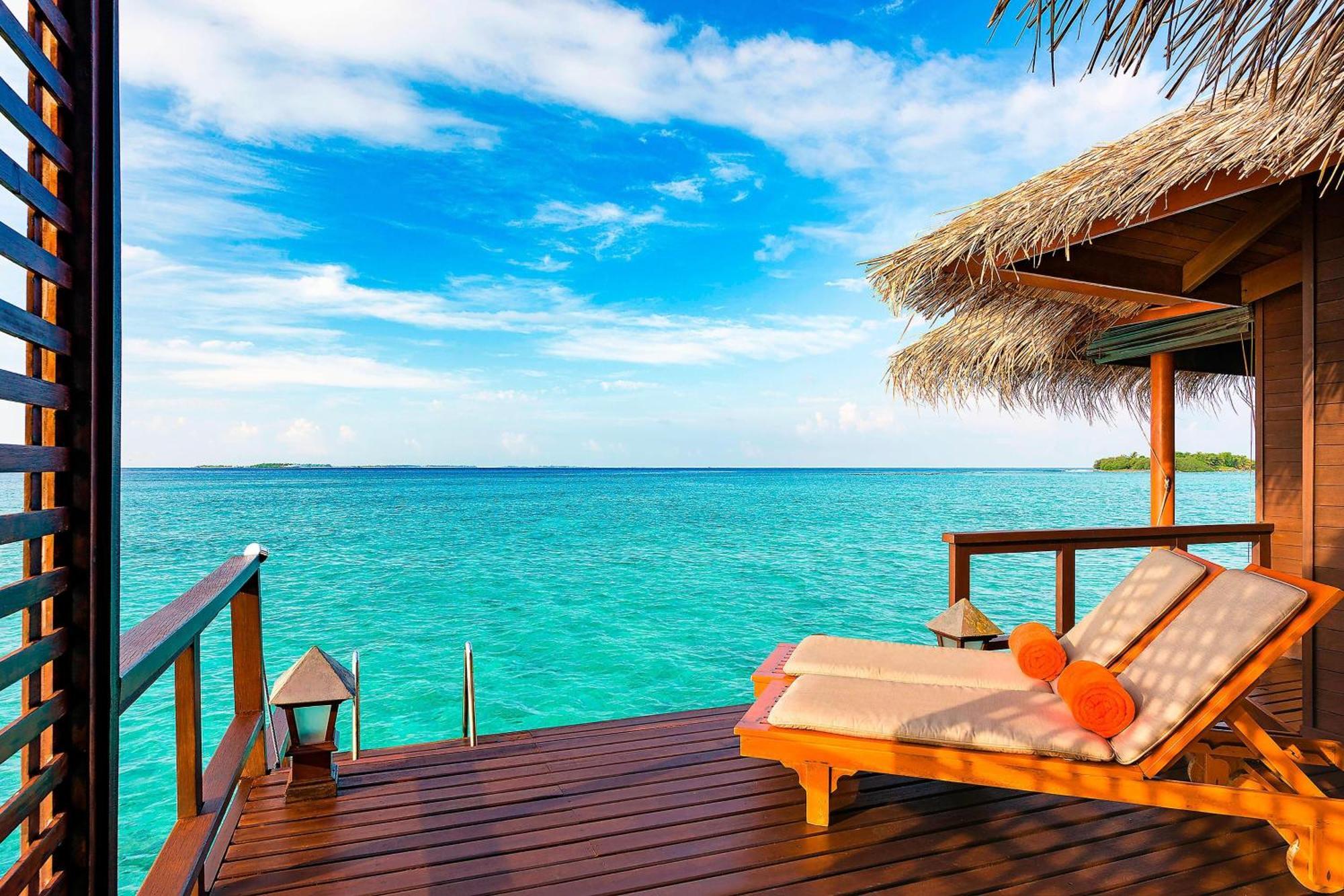 Sheraton Maldives Full Moon Resort & Spa Hulhumale Exterior foto