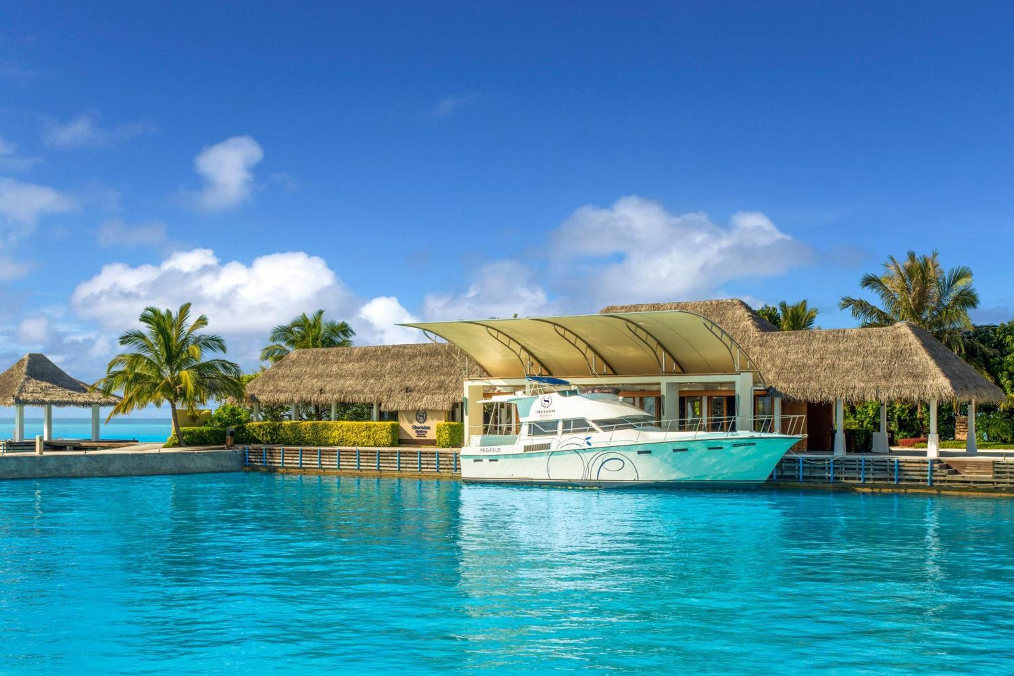 Sheraton Maldives Full Moon Resort & Spa Hulhumale Exterior foto