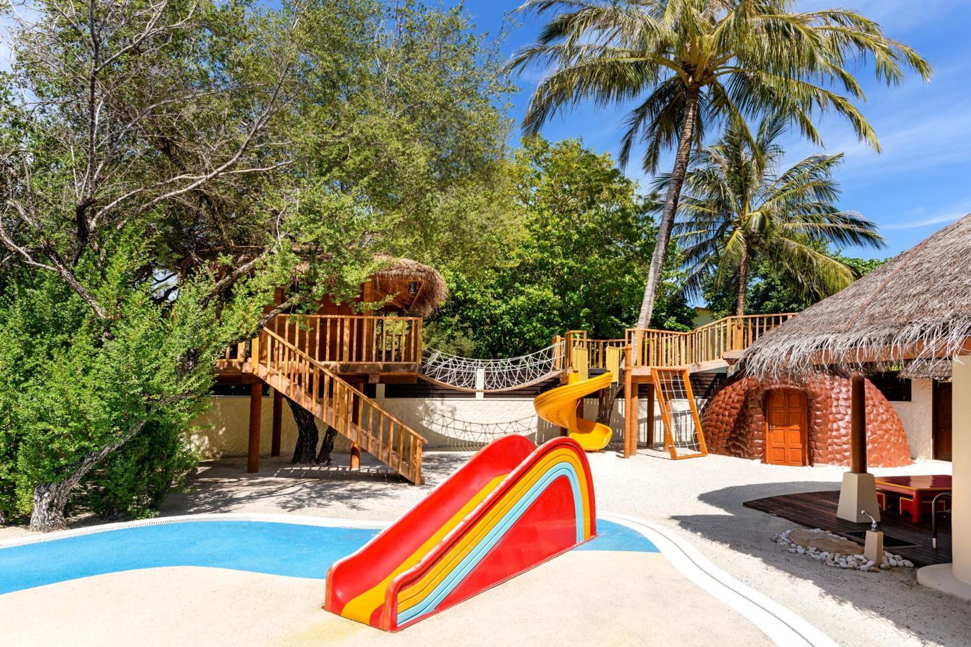 Sheraton Maldives Full Moon Resort & Spa Hulhumale Exterior foto