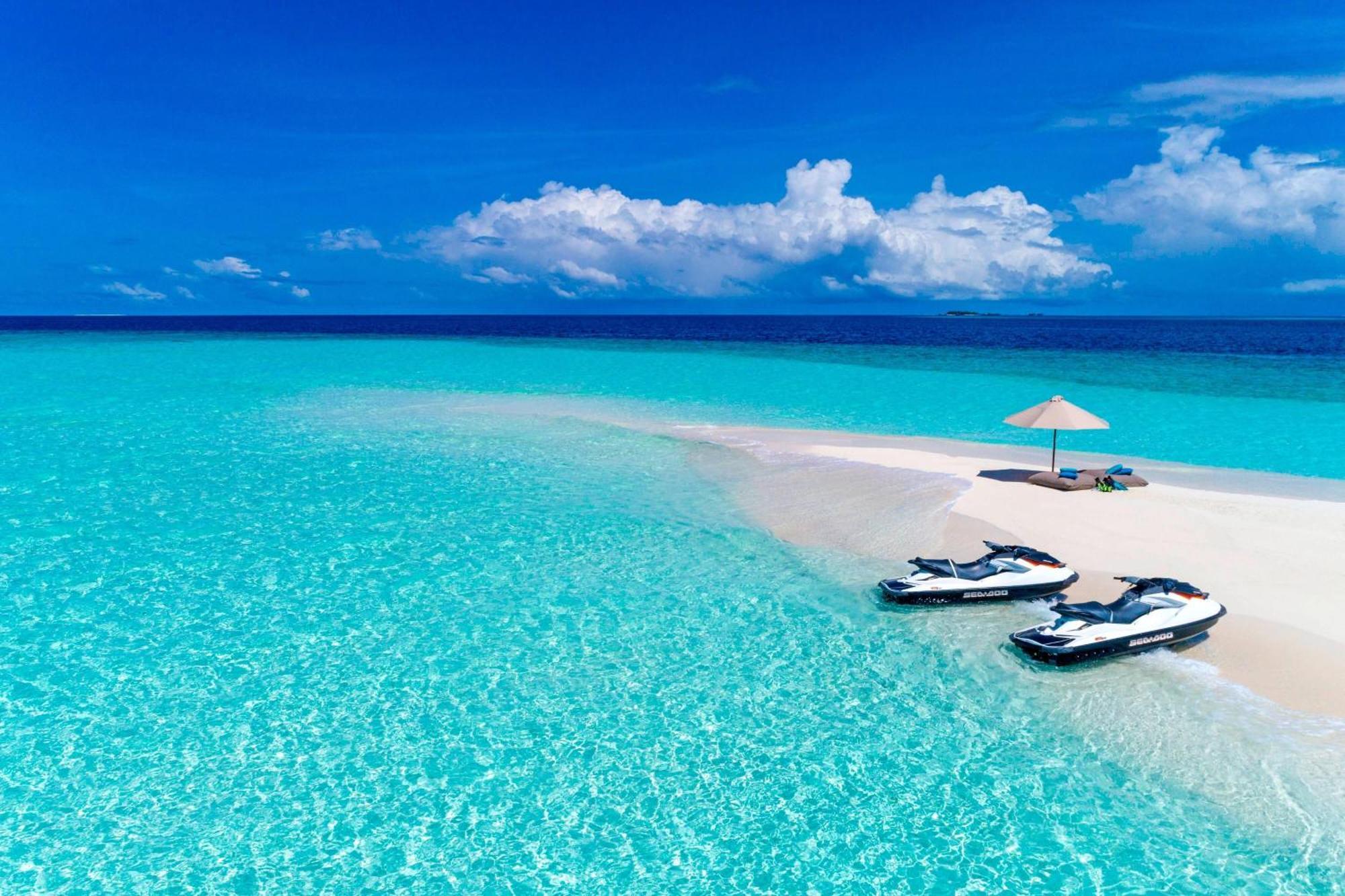 Sheraton Maldives Full Moon Resort & Spa Hulhumale Exterior foto