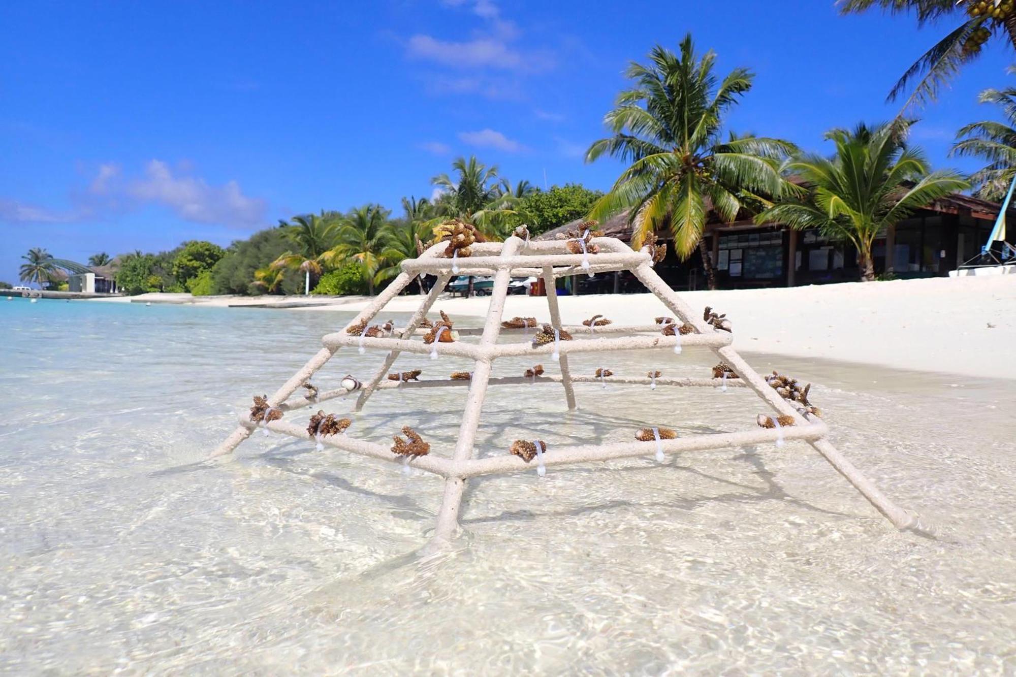 Sheraton Maldives Full Moon Resort & Spa Hulhumale Exterior foto