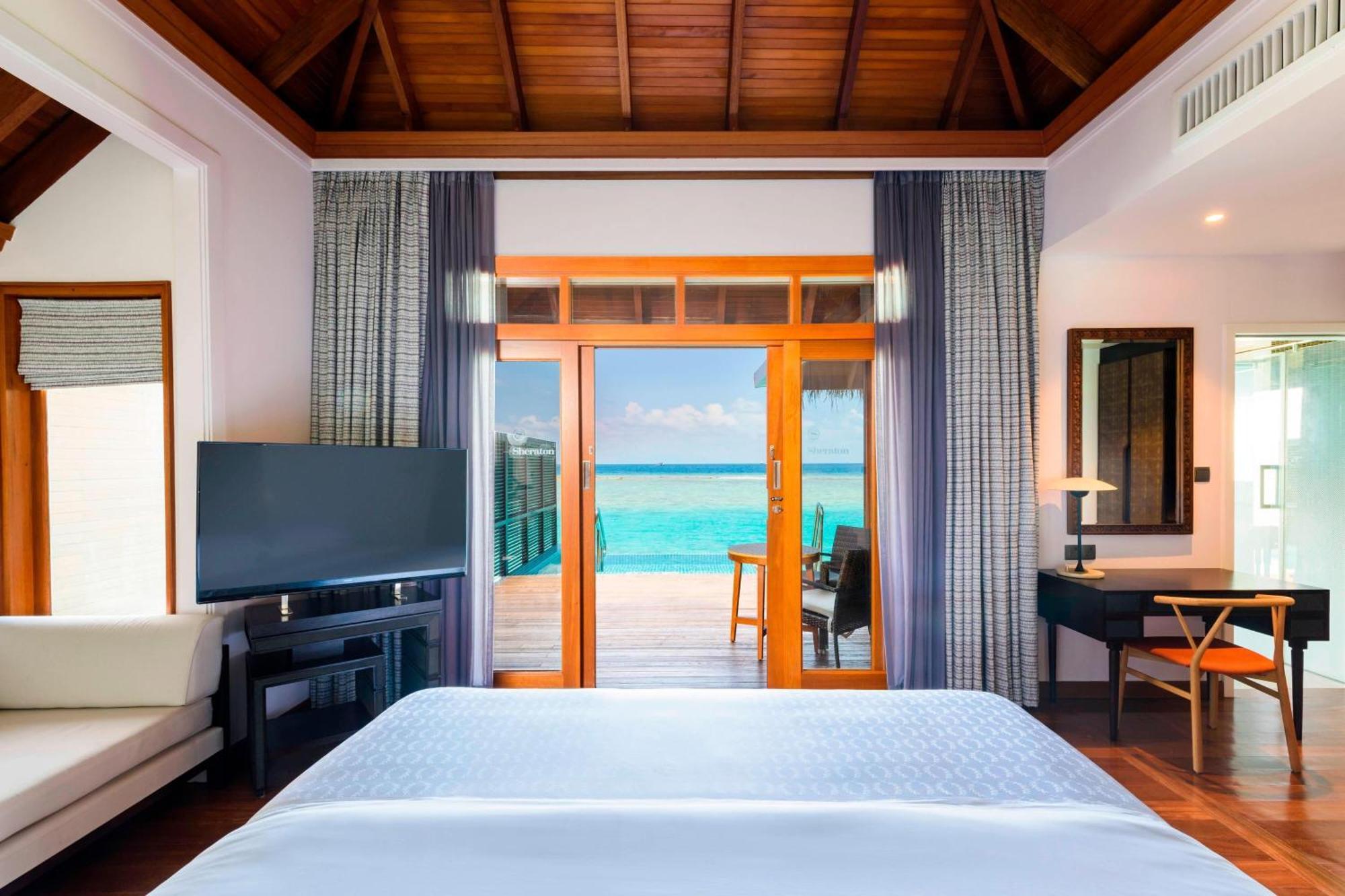 Sheraton Maldives Full Moon Resort & Spa Hulhumale Exterior foto