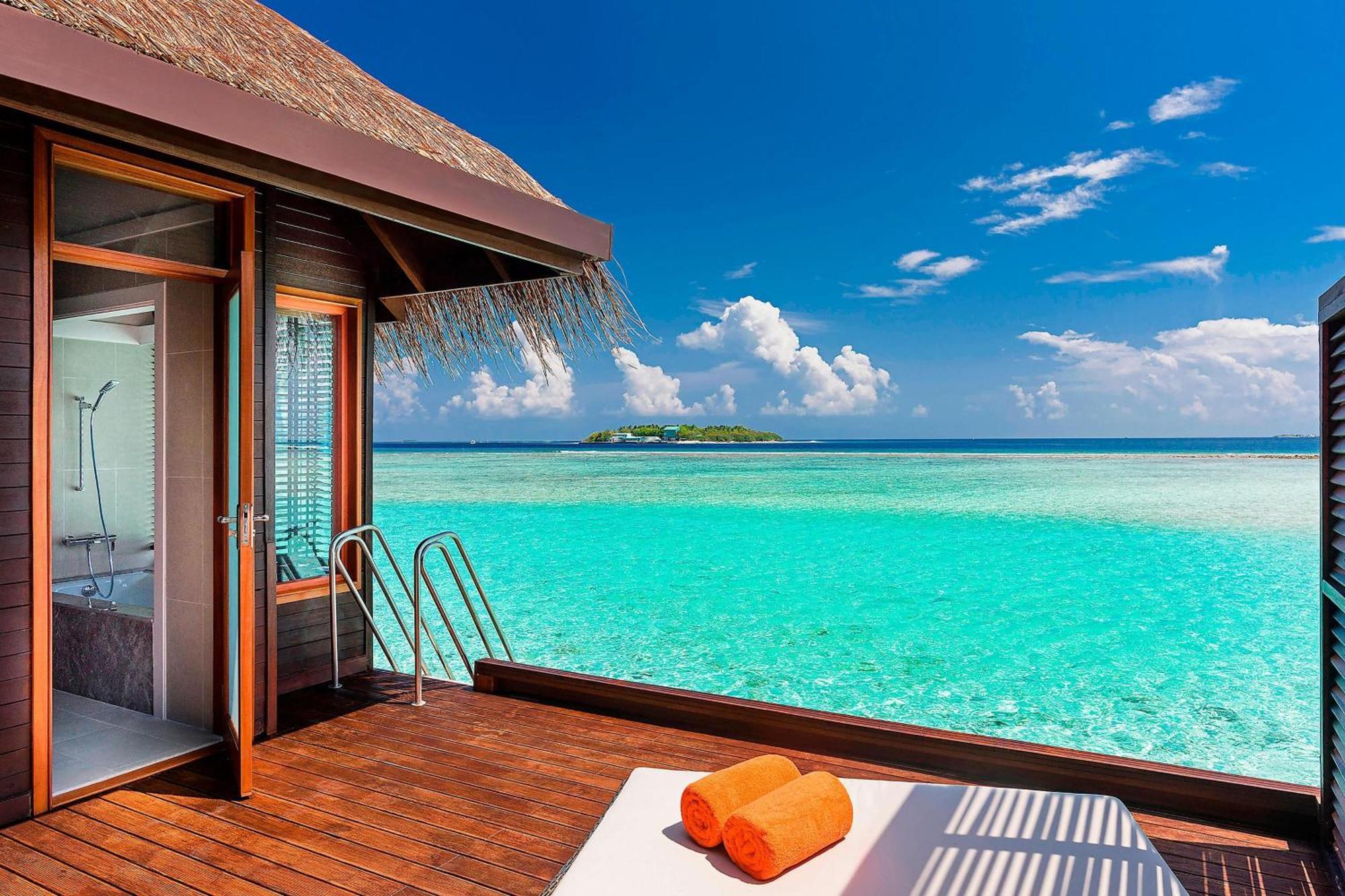 Sheraton Maldives Full Moon Resort & Spa Hulhumale Exterior foto